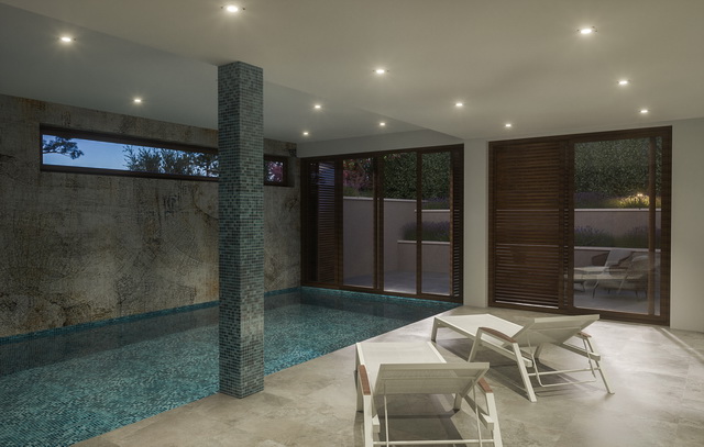 Bazén s relaxačnou zónou