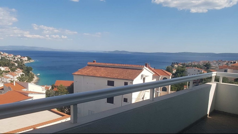 Pohľad na kúpalisko v regióne Trogir