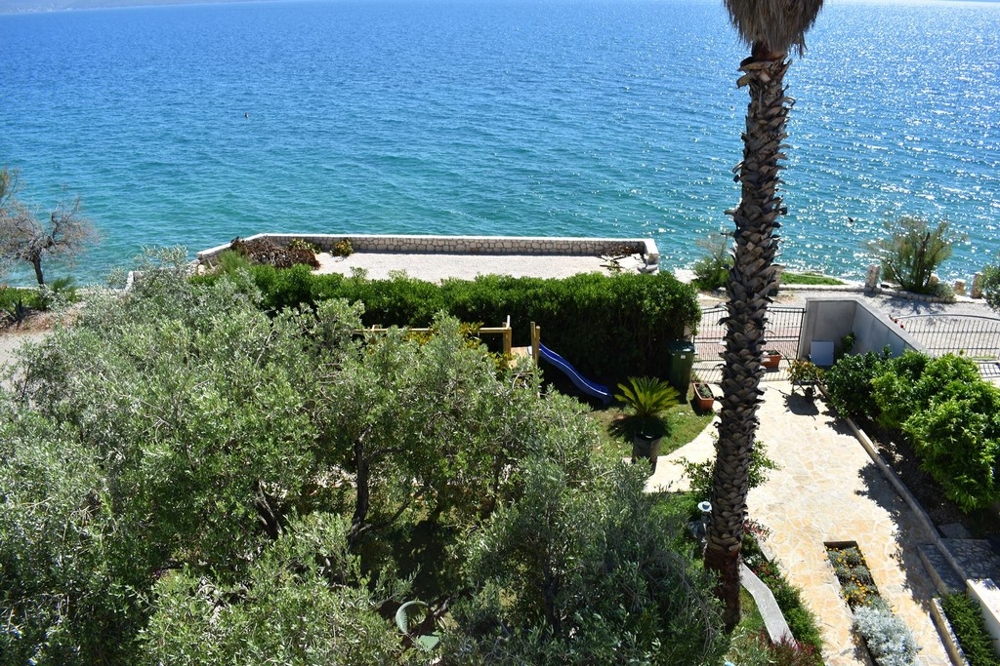 Pohľad na prístup k moru v regióne Zadar