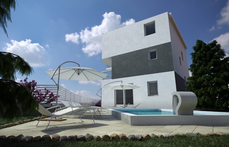 Kúpte si vilu s bazénom a výhľadom na more v Chorvátsku – Panorama Skauting.