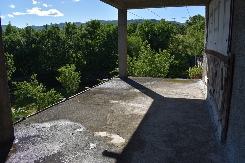 Pohľad z terasy v Rijeke, Chorvátsko - Panorama Skauting.