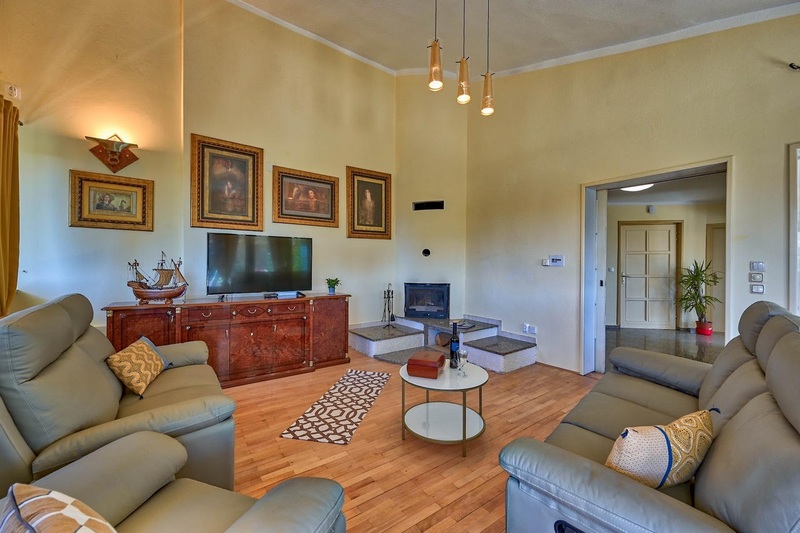 Obývacia izba objektu H1804, Chorvátsko - Panorama Skauting.