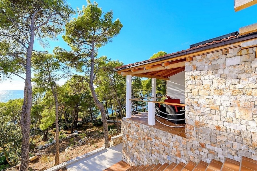 Nehnuteľnosti Chorvátsko - ostrov Čiovo + Trogir, dom Panorama Scouting H2092