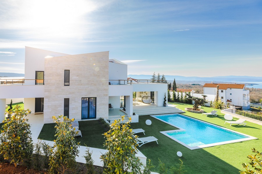 Predám luxusnú vilu v Chorvátsku, Kvarnerský záliv, ostrov Krk - Panorama Scouting Immobilien H2125, kúpna cena: 1 500 000 EUR - Obrázok 2