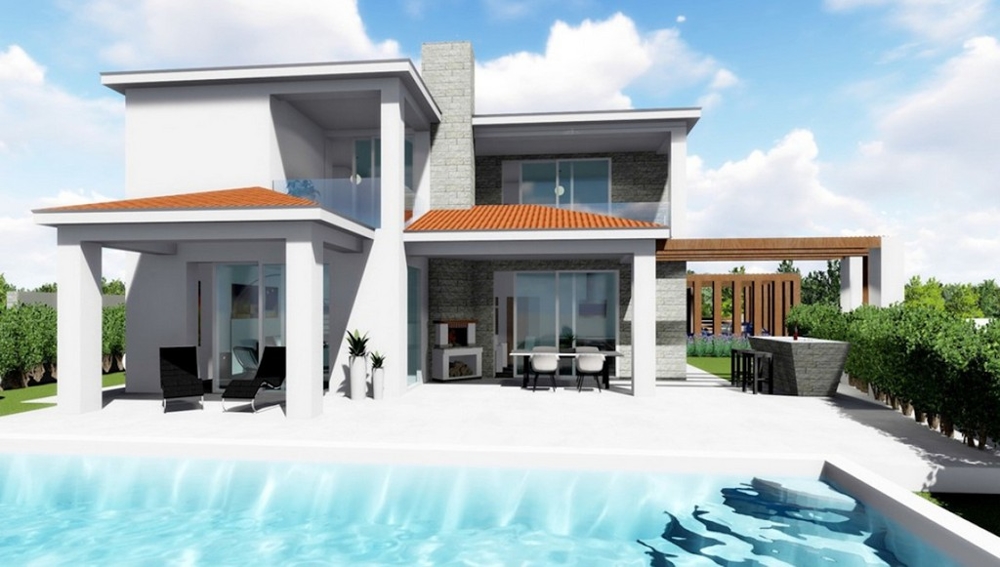 Predám nový dom v Chorvátsku, Kvarnerský záliv, ostrov Pag - Panorama Scouting Immobilien H2299, kúpna cena: 799 900 EUR - Obrázok 1