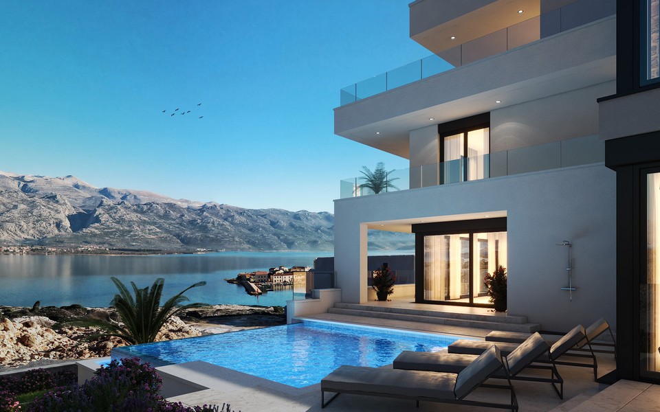 Predám luxusnú vilu Chorvátsko - Panorama Scouting H2319.