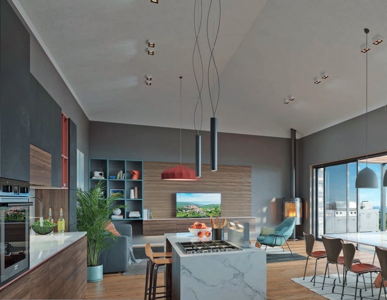 Nehnuteľnosti Chorvátsko - Moscenicka Draga, Dom Panorama Scouting H2374