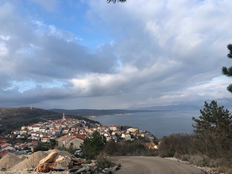 Kvarnerský záliv, ostrov Krk, vila Vrbnik s bazénom