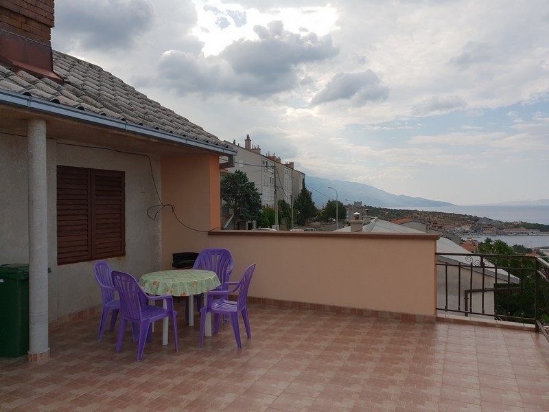 Veľký dom s panoramatickým výhľadom na more, Senj