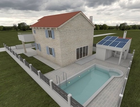 Kúpte si dom v stredomorskom štýle v Chorvátsku - Panorama Skauting.