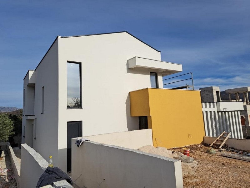 Zadná časť vily H2489 v Chorvátsku.