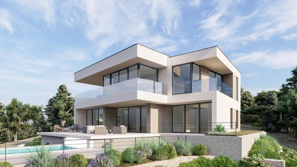 3D vizualizácia nehnuteľnosti H2548, Chorvátsko.