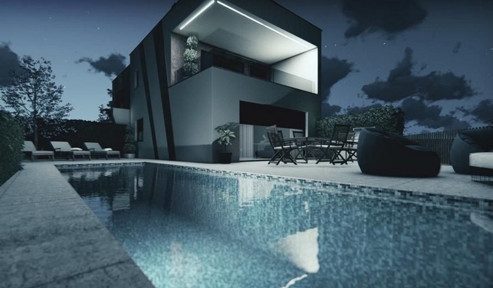 Kvalitný radový dom s bazénom