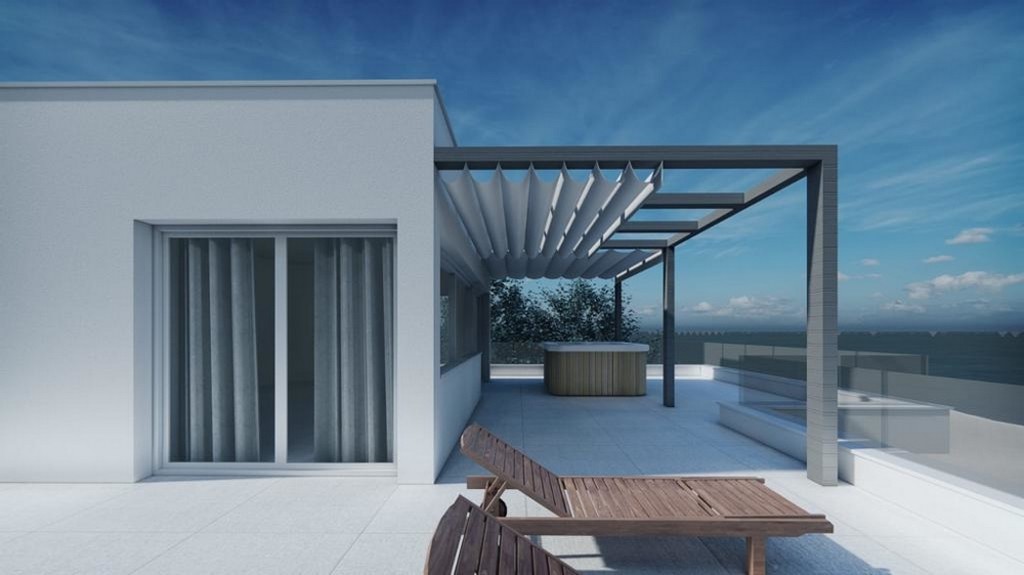 Strešná terasa s fantastickým výhľadom