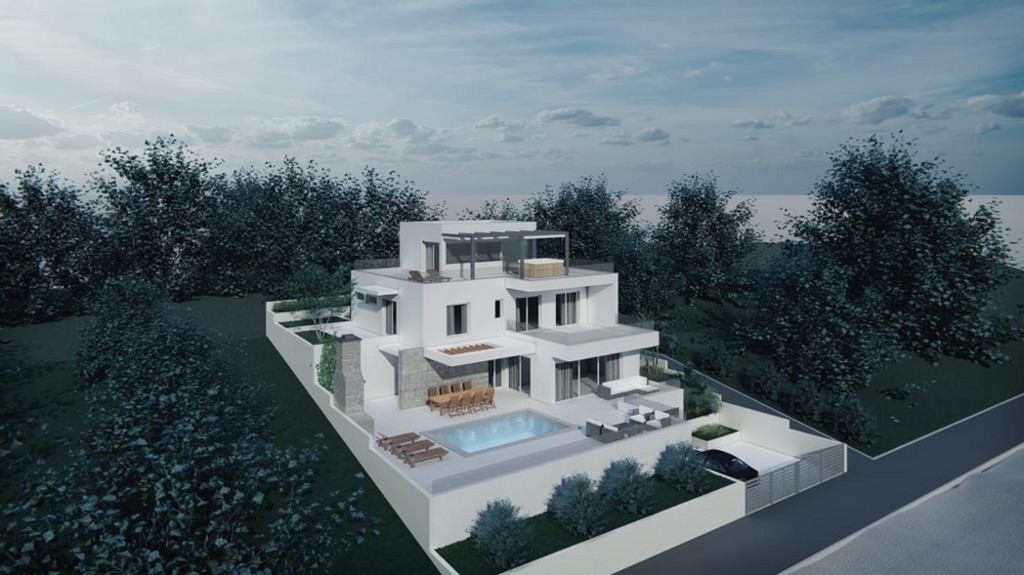 Vila s garážou a parkovacími miestami