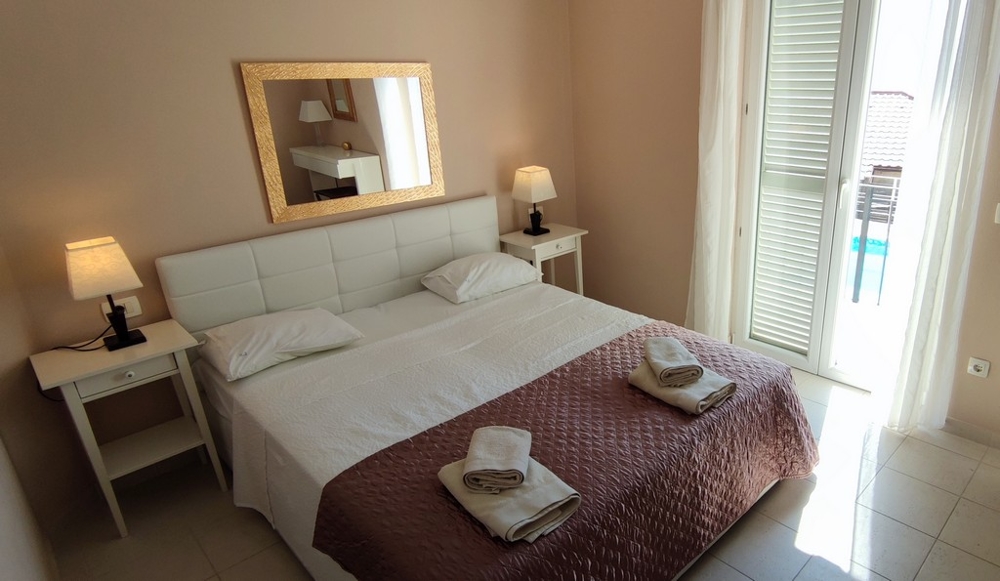 Spálňa s prístupom na terasu