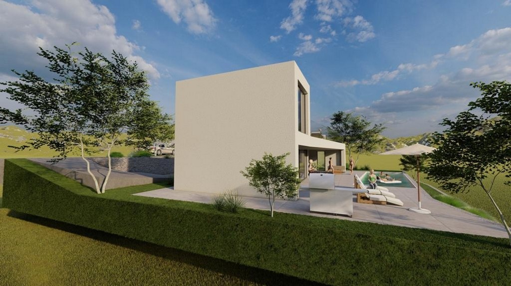 Luxusná vila s bazénom a výhľadom na more na predaj v Chorvátsku - Panorama Scouting H2663.