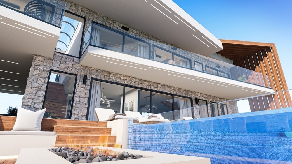 3D vizualizácia Vily H2713 v Chorvátsku - Panorama Skauting.