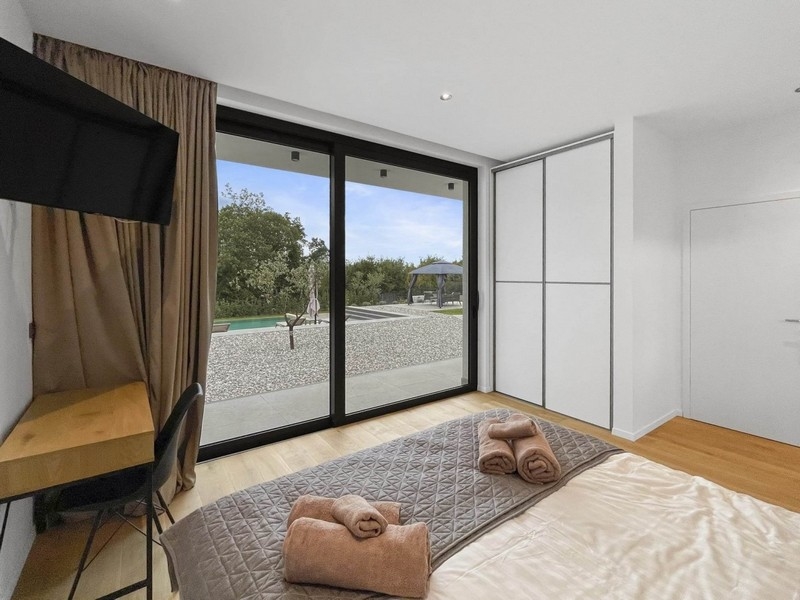 Spálňa s prístupom na terasu.