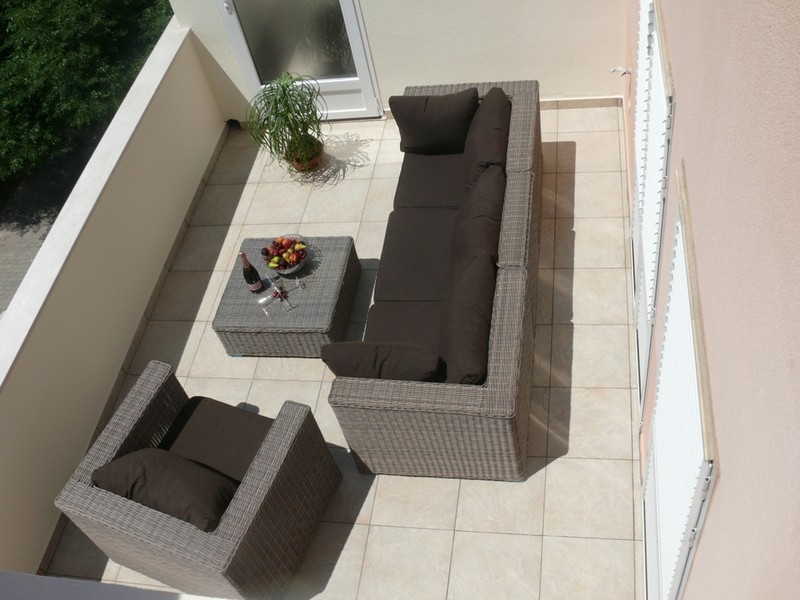 Terasa z vtáčej perspektívy.