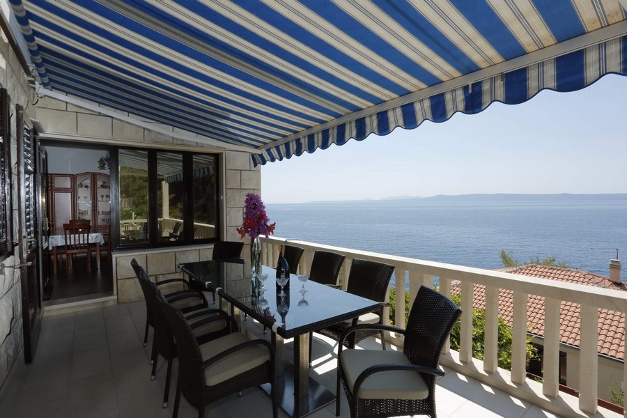 Veľký balkón s krásnym výhľadom