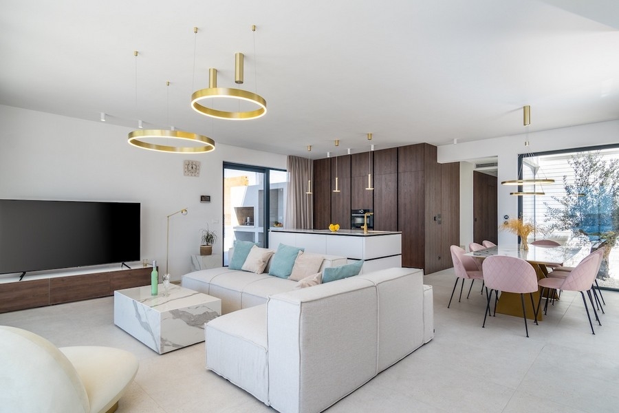 Svetlé izby a otvorený koncept