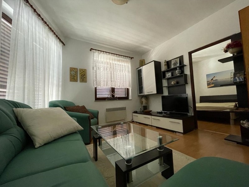 Útulná obývačka v chorvátskej nehnuteľnosti - kúpte dom v Chorvátsku