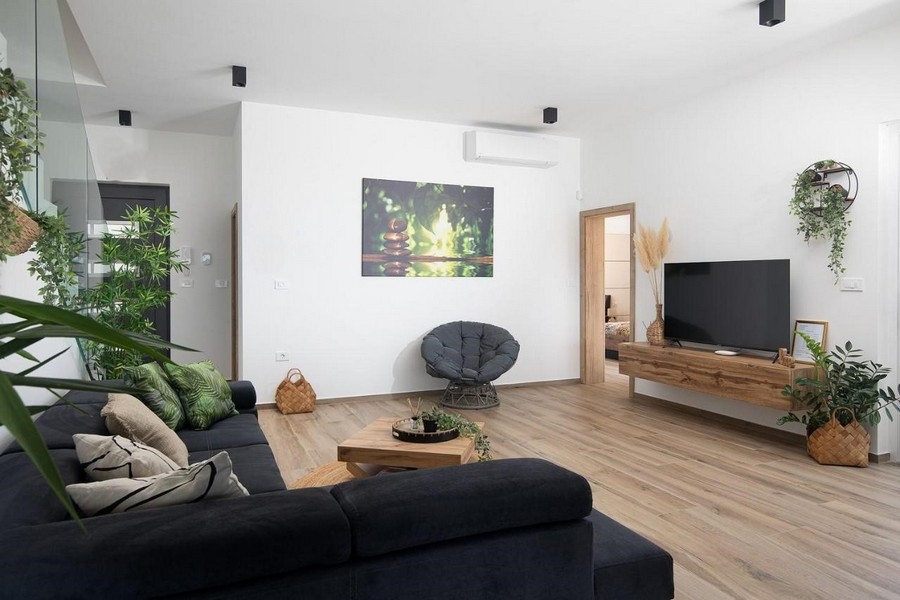 Klimatizovaná obývacia izba.