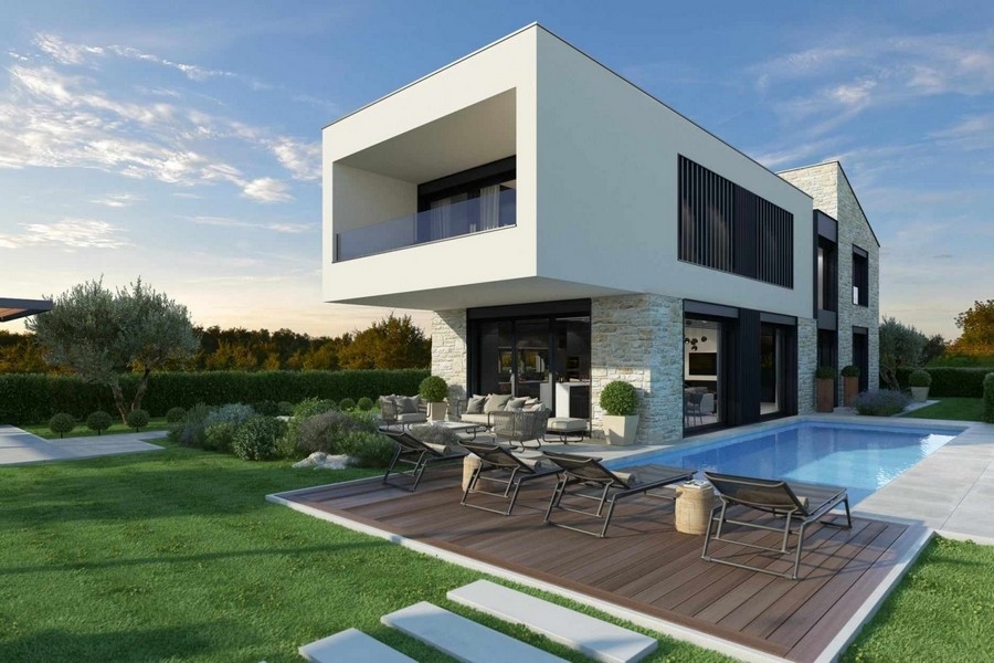 Kúpte si modernú vilu v Chorvátsku - Panorama Scouting H3433.