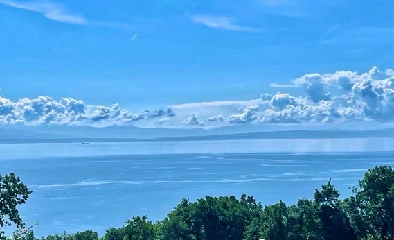 Výhľad na more z nehnuteľnosti H3434 pri Opatiji v Chorvátsku - Panorama Scouting.