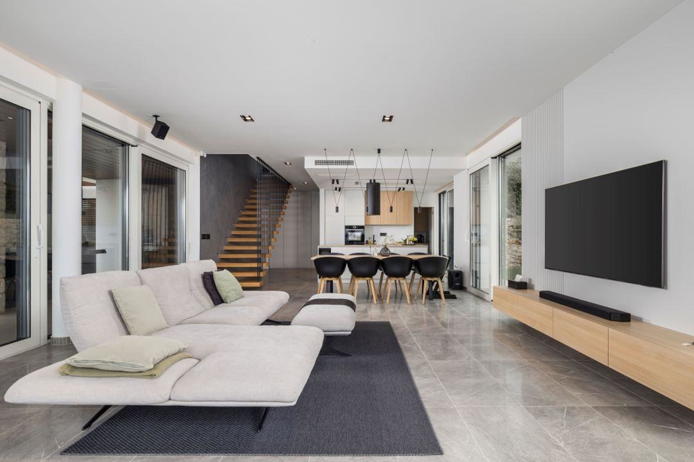 Moderná obývačka.
