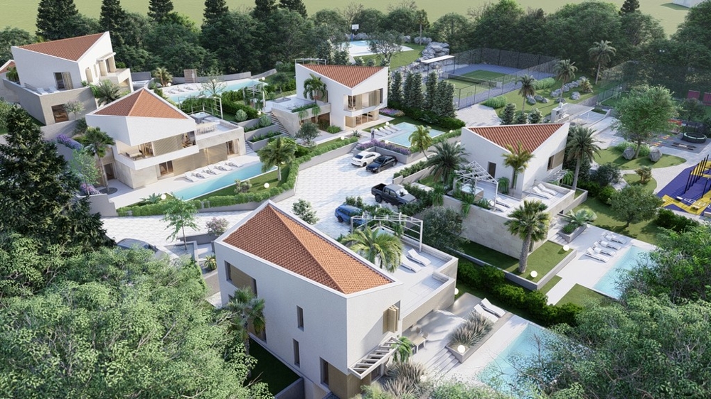 Kúpte si moderné luxusné vily v oblasti na ostrove Krk v Chorvátsku - Panorama Scouting H3472.