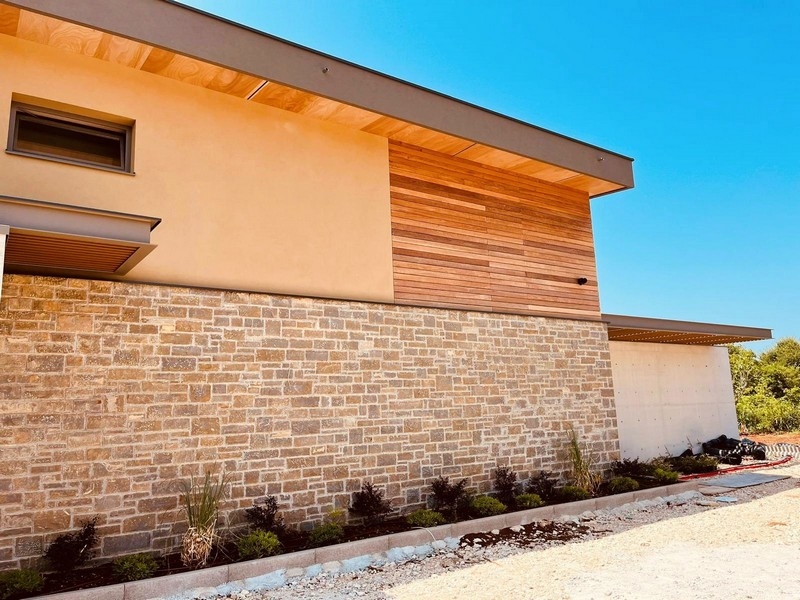 Zadná časť Vily H3485 v Chorvátsku - Panorama Scouting.