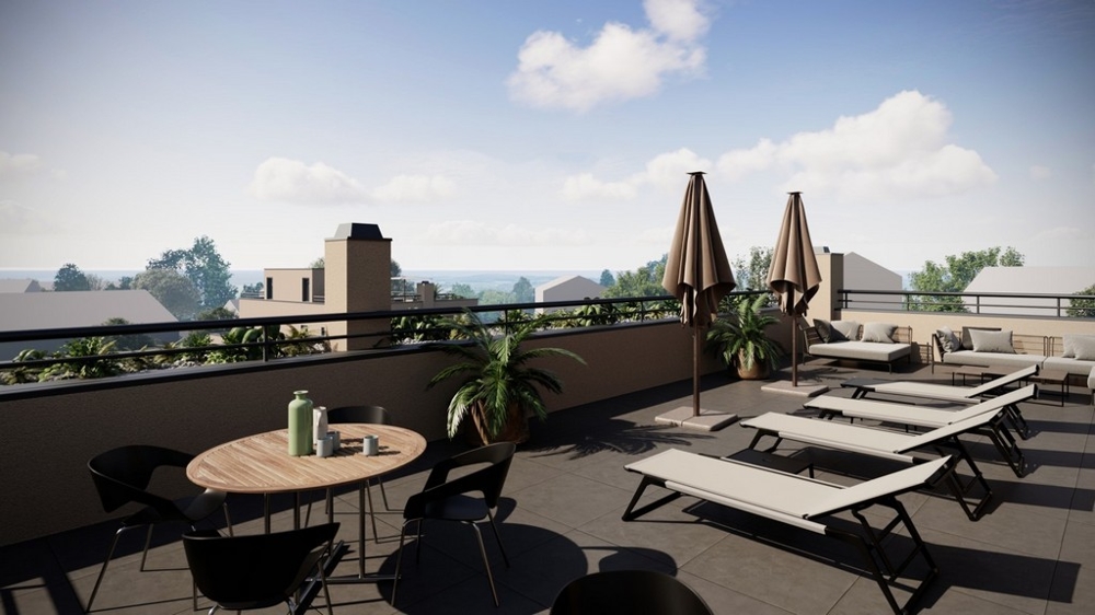 Strešná terasa vily H3516, Istria.