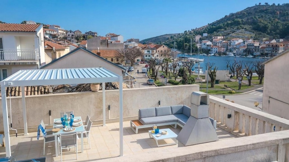 Predám dom so strešnou terasou v Chorvátsku - Panorama Scouting H3520.