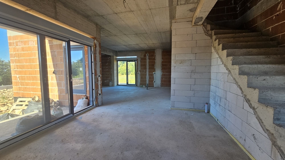 Prízemie vily H3578 v Chorvátsku.