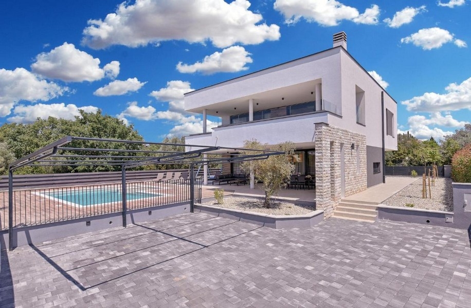 Exteriér nehnuteľnosti H3595 na Istrii.