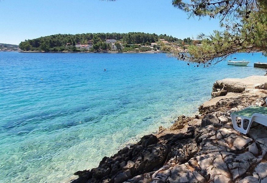 Pláž objektu H3608 v Chorvátsku - Panorama Scouting.