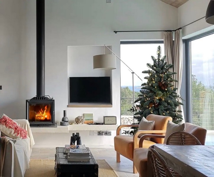 Obývacia izba s výstupom na terasu