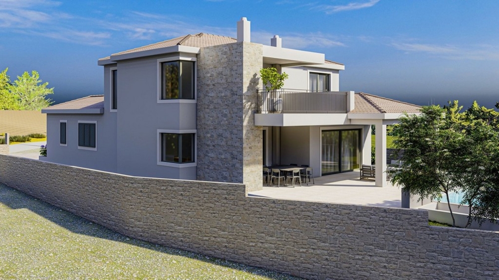 3D obrázok nehnuteľnosti H3691 v Sukošane.