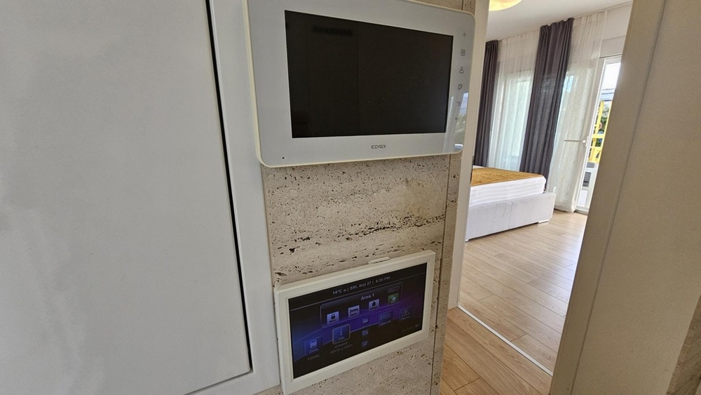 Inteligentné ovládanie domácnosti luxusná vila Krk