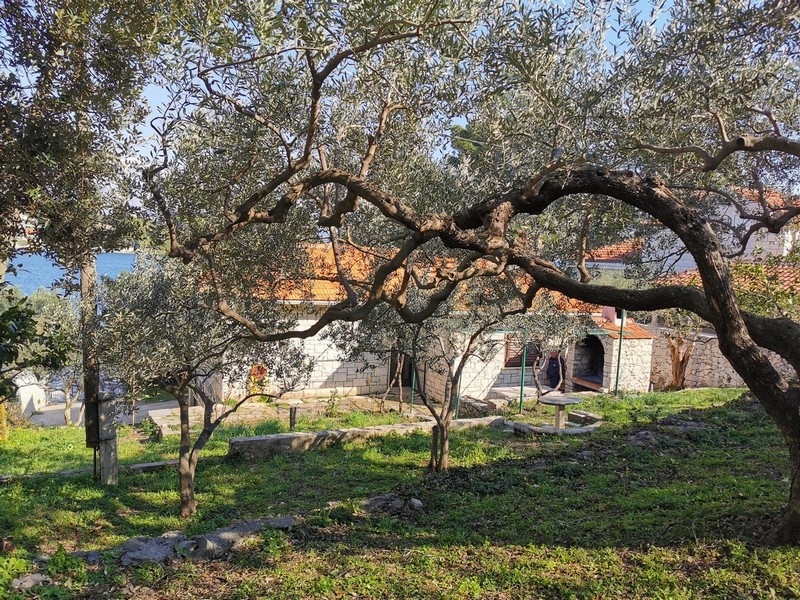 Zadná časť domu H3747 na predaj v Chorvátsku.