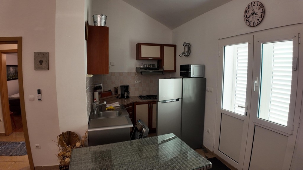 Kuchyňa v podkroví.