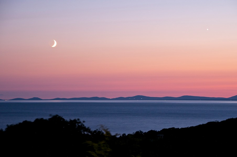 Večerný výhľad na more z objektu H3859