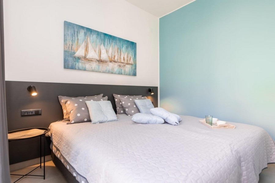 Spálňa nehnuteľnosti H3881 na Brači.