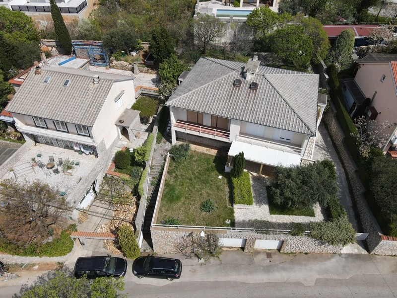 Dvojdom Chorvátsko výhľad na more tichá lokalita záhrada