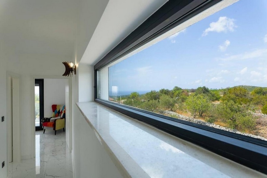 Pohľad na more v Chorvátsku.