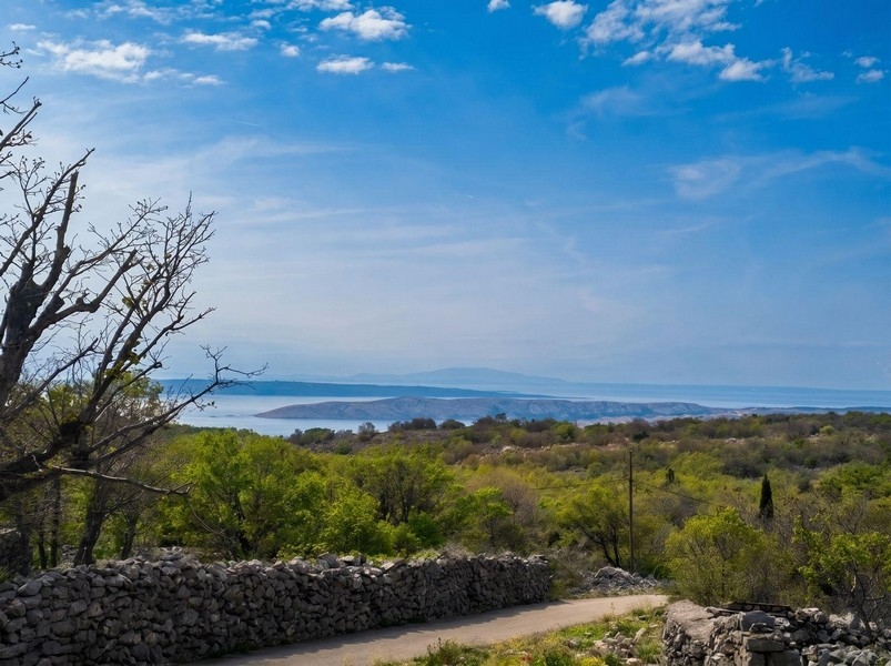 Fantastický výhľad na more z domu H3902 neďaleko Jablanacu.