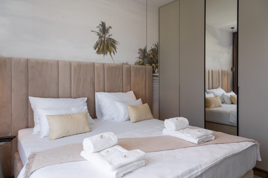 Spálňa so vstavanou skriňou