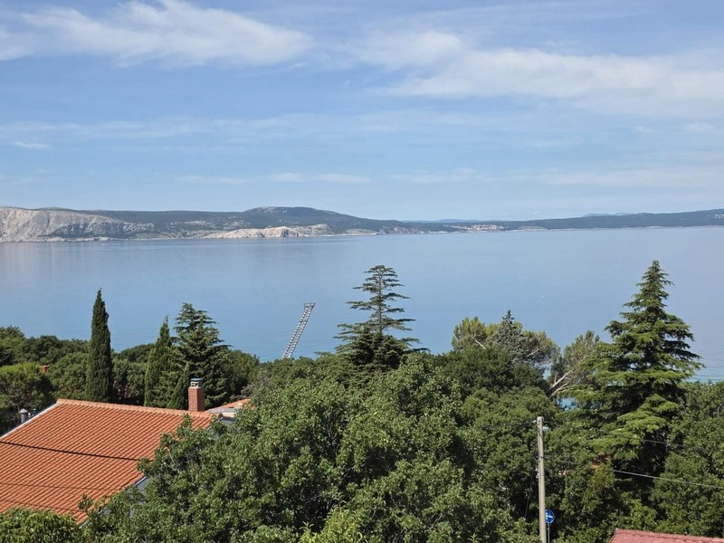 Panoramatický výhľad na more v Chorvátsku